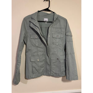 Women's Kensie Sage Green Utility Jacket Size M